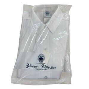 Garrison Collection Defense Logistics Agency White Short Sleeve Top 18 R NWT